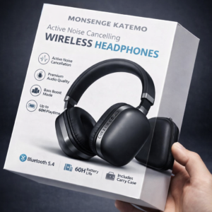 Active Noise Cancelling Wireless Headphones - Premium Sound Q